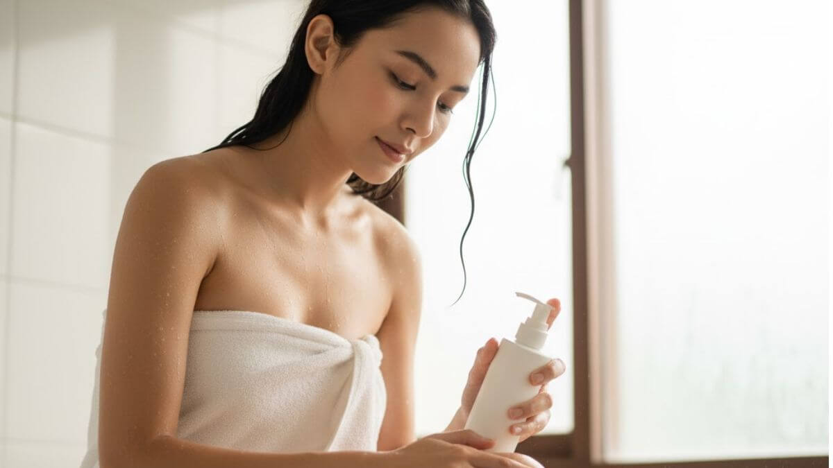โลชั่นหน้าหนาวสำหรับผิวแห้งมากและผิวแตกลึก 9 how-to-apply-lotion-winte
