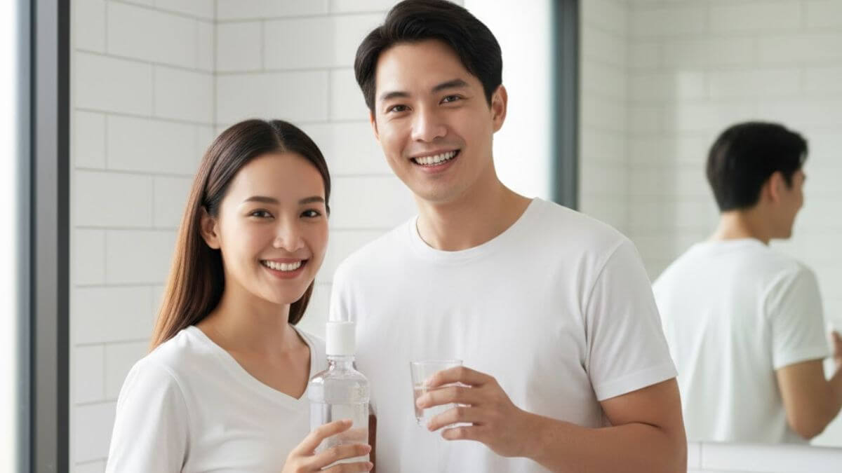 น้ำยาบ้วนปากยี่ห้อไหนดี 2025 รวม 10 ตัวดัง ลดกลิ่นปากได้จริง 2 ภาพปกแนะนำน้ำยาบ้วนปากยี่ห้อไหนดี ลดกลิ่นปากได้จริง