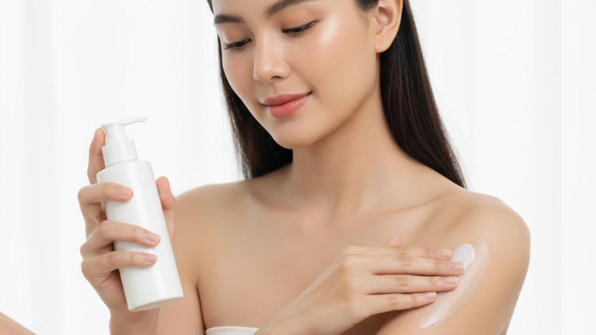รีวิวโลชั่นผิวใส ลดจุดด่างดำ แบบเน้นผลลัพธ์ ใช้ส่วนผสมแบบไหนเห็นผลเร็วที่สุด 3 ผู้หญิงไทยทาโลชั่นผิวใสลดรอยดำให้ผิวกระจ่างใส