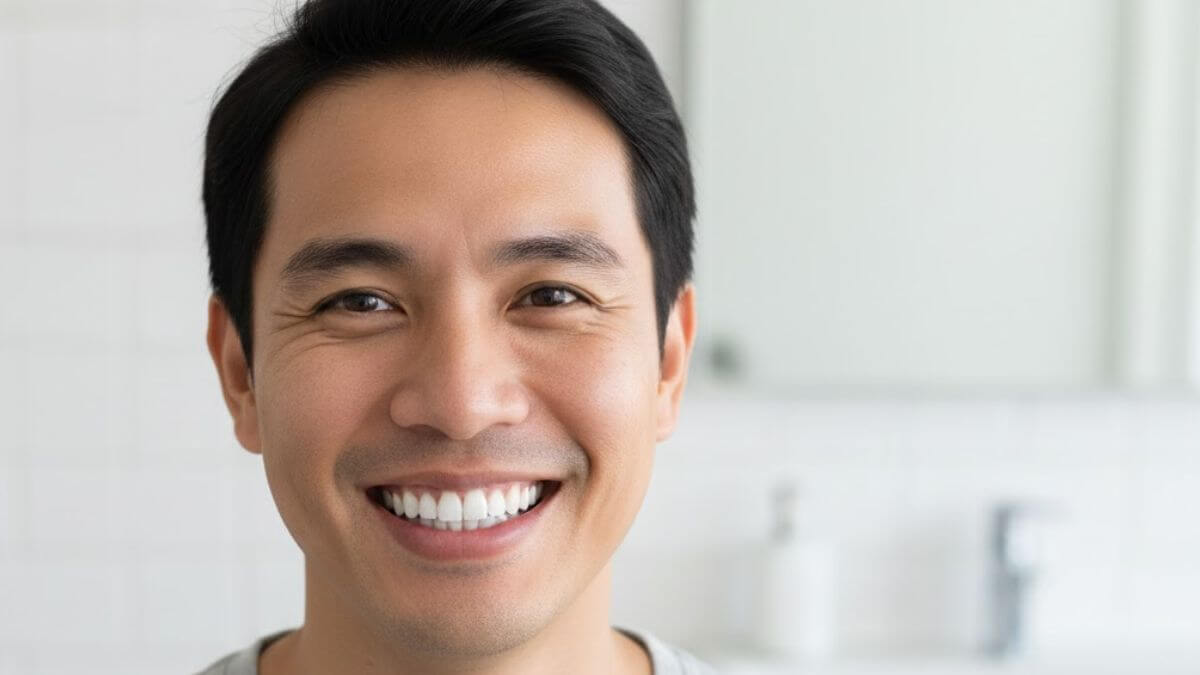 ยาสีฟันคลินิกคืออะไร แตกต่างจากยาสีฟันทั่วไปจริงไหม 6 ผู้ชายไทยฟันแข็งแรงยิ้มกว้างแสดงสุขภาพฟันดี