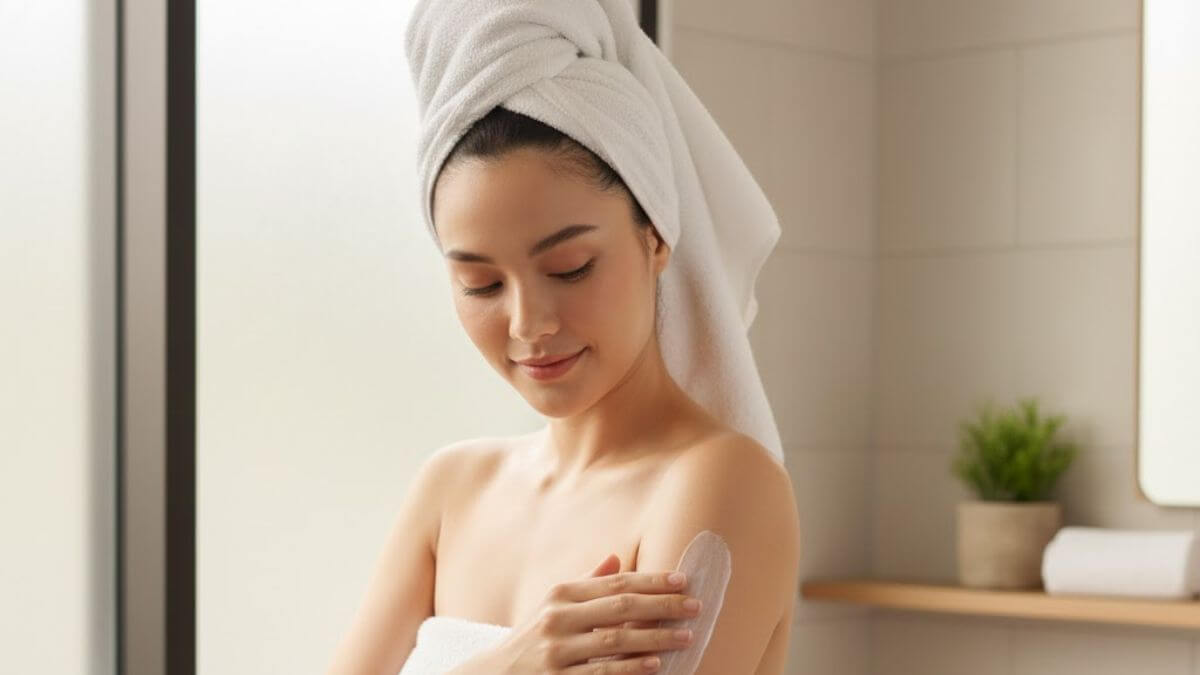 รวมโลชั่นผิวขาว ผิวใสอย่างเป็นธรรมชาติ เห็นผลจริงไหม? 8 วิธีทาโลชั่นผิวขาวให้เห็นผลจริง