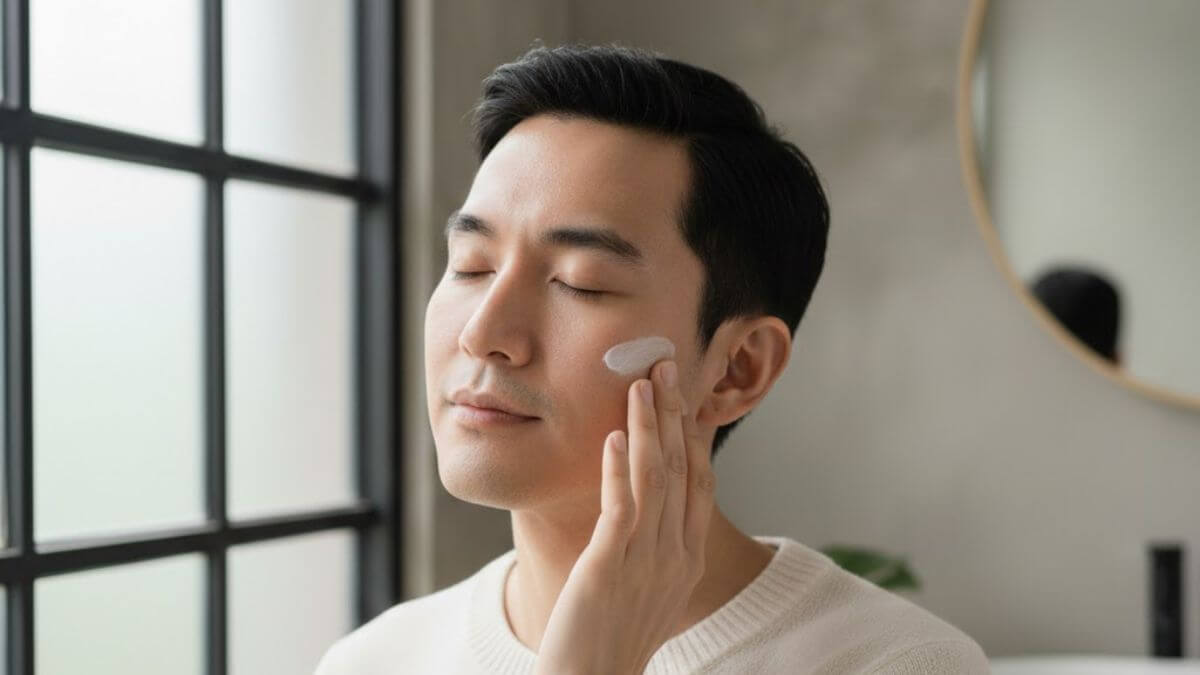 ครีมบำรุงหน้าหนาวสำหรับผู้ชาย ตัวไหนช่วยลดผิวขาดน้ำได้จริง? 5 ผู้ชายไทยทาครีมบำรุงหน้าเนื้อบางเบาในช่วงหน้าหนาว